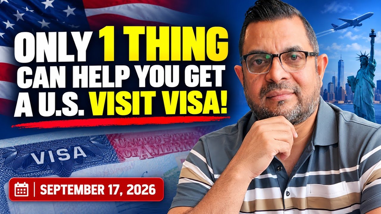 Only One Thing Can Help You Get an American Visit Visa! | September 17, 2026