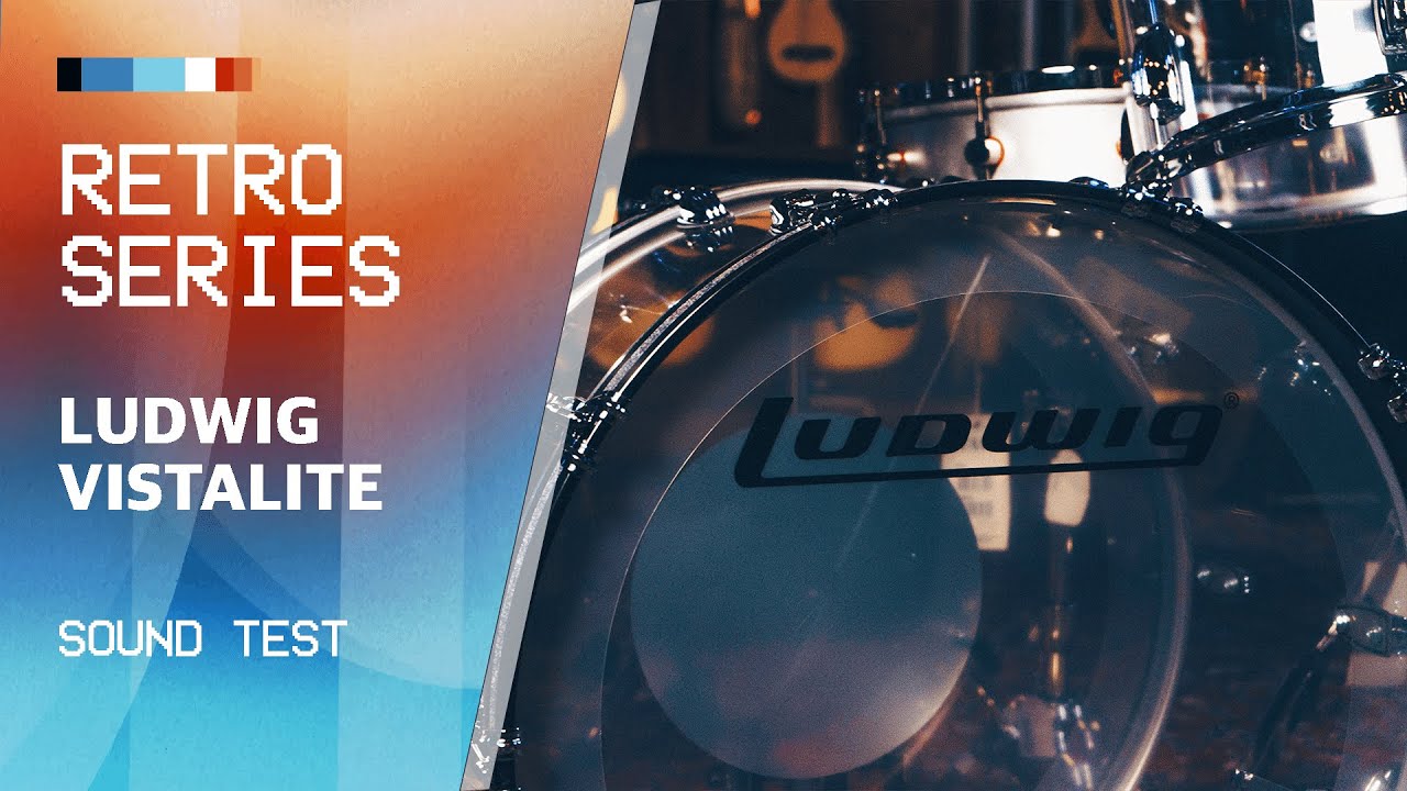 LUDWIG: Vistalite Sound Test - GEAR GEAR GEAR