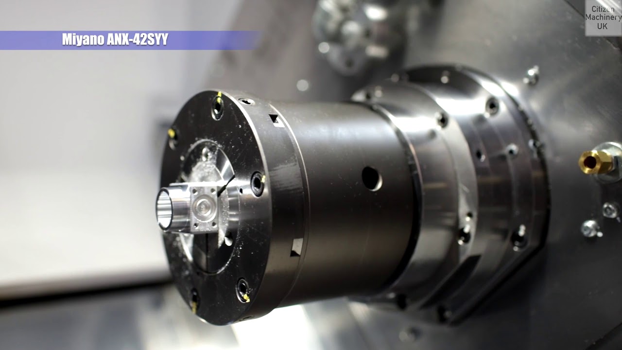 The Ultimate 42mm Fanuc LFV CNC Lathe - The CITIZEN MIYANO ANX 42 SYY #BetterStartsNow
