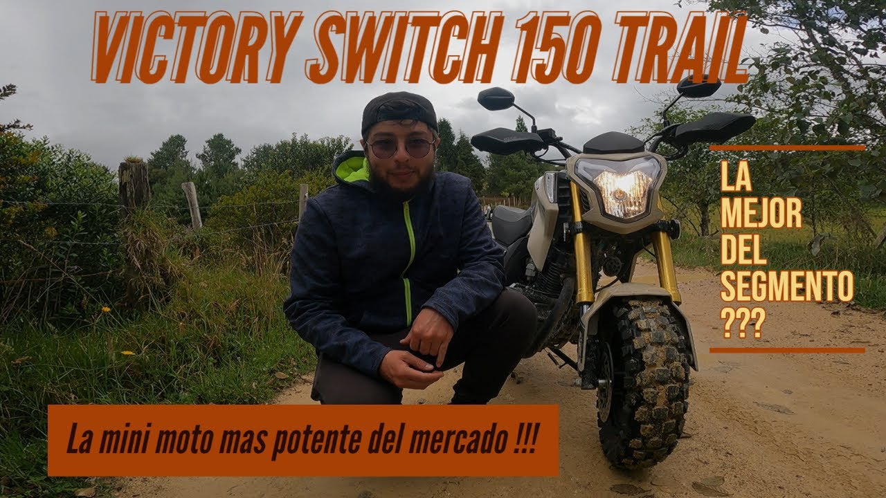 Nuestra nueva moto “La Mini Moto” mas potente del mercado - Victory Switch Trail Edition