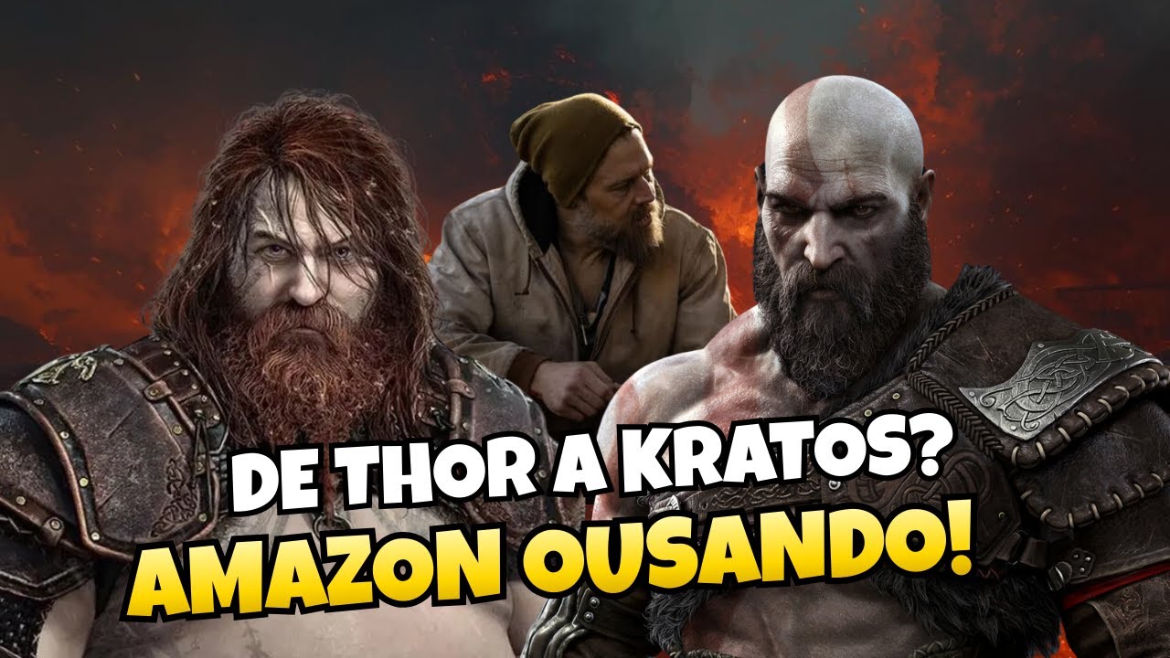 O THOR VIROU KRATOS?! Ryan Hurst é o Escolhido para a Série de God of War da Amazon!