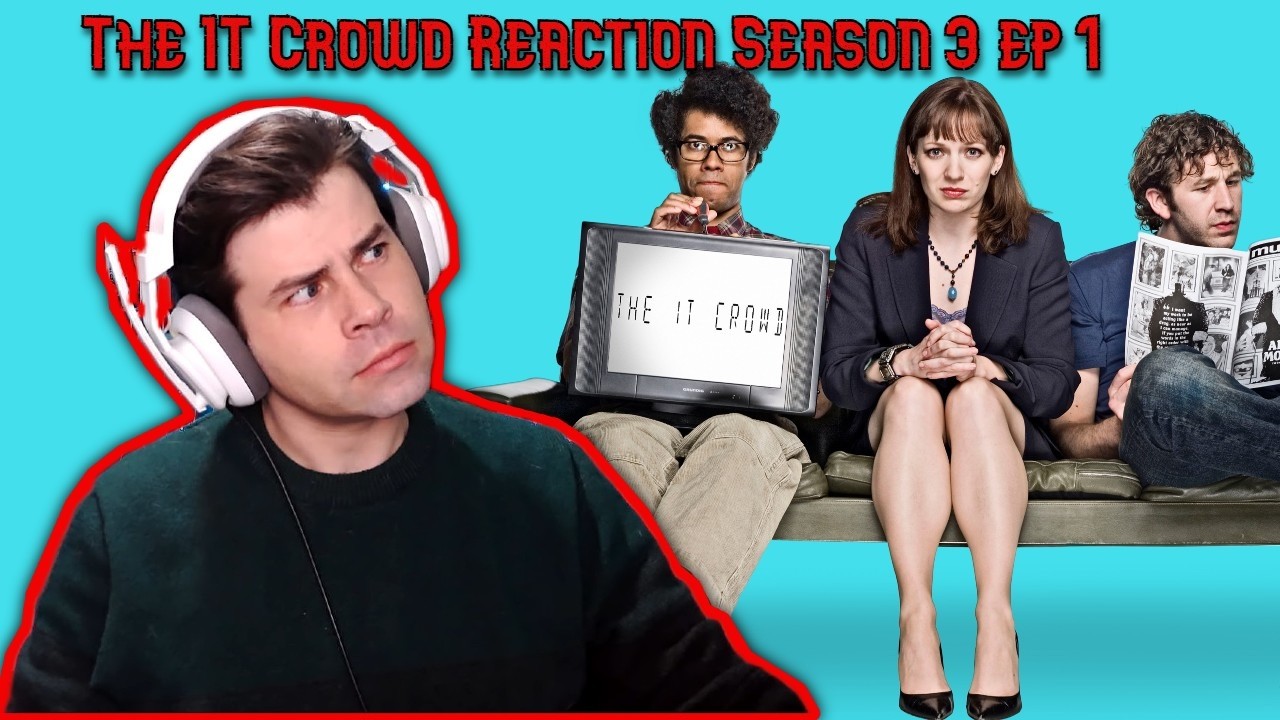 Канадцы смотрят сериал «IT Crowd» ▶ 3 сезон, 1 серия ▶ Реакция (первый раз)