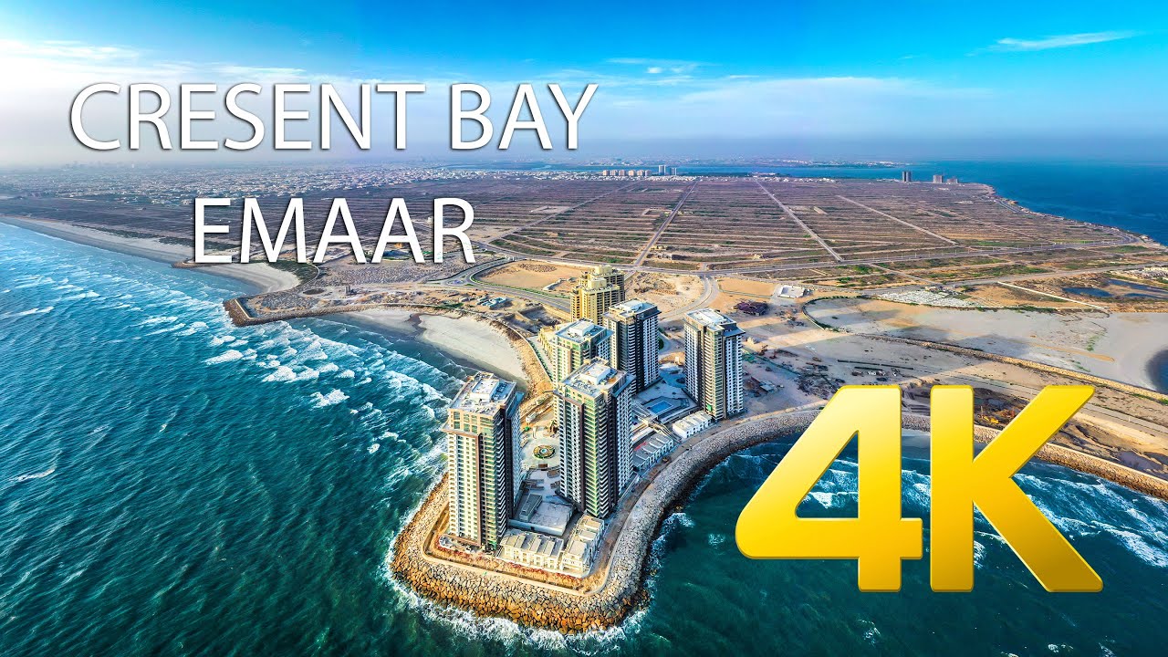 Crescent Bay Emaar (2021) - 4K Ultra HD - Karachi Street View
