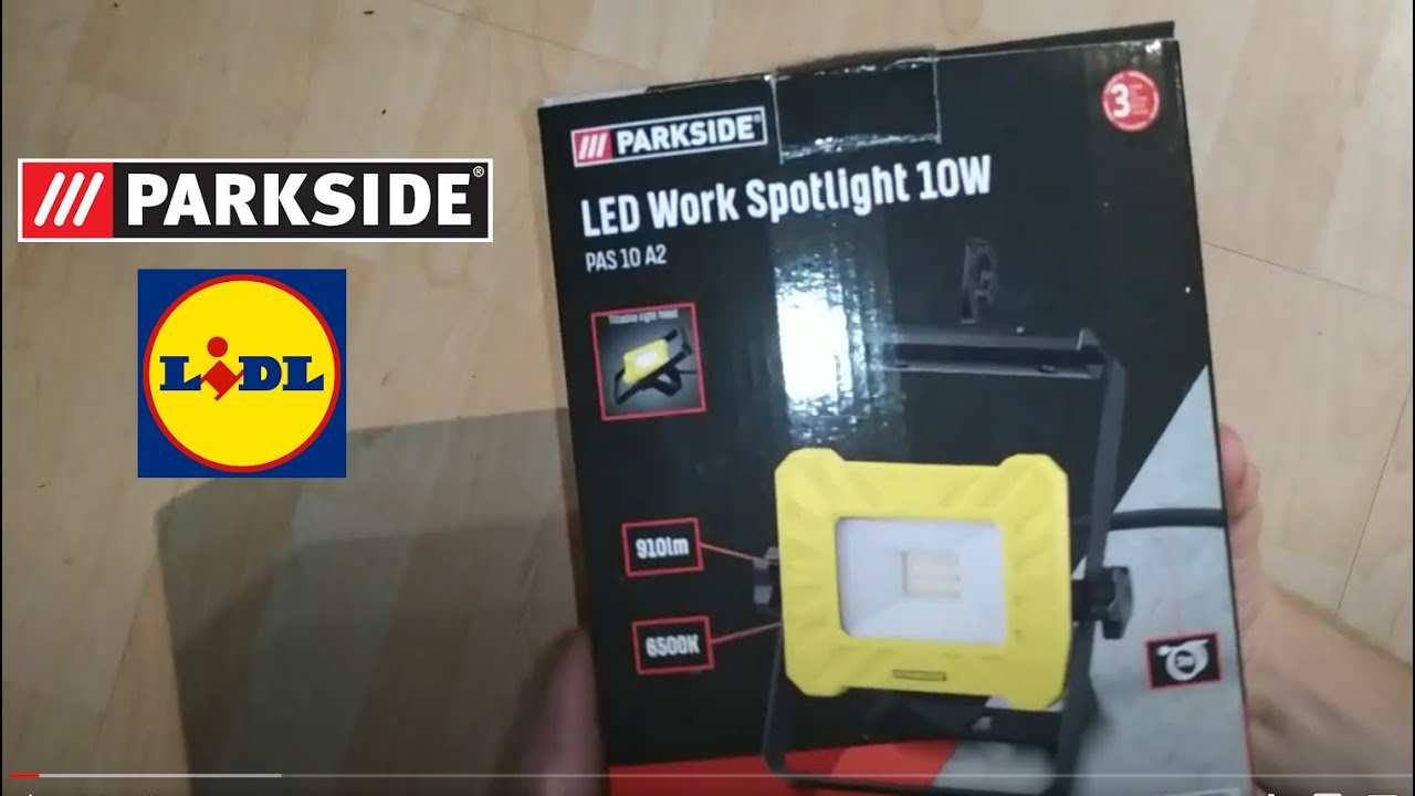 🔨PARKSIDE / LIDL🔧 - LED Work Light 10W | MODEL ID: PAS 10 A2