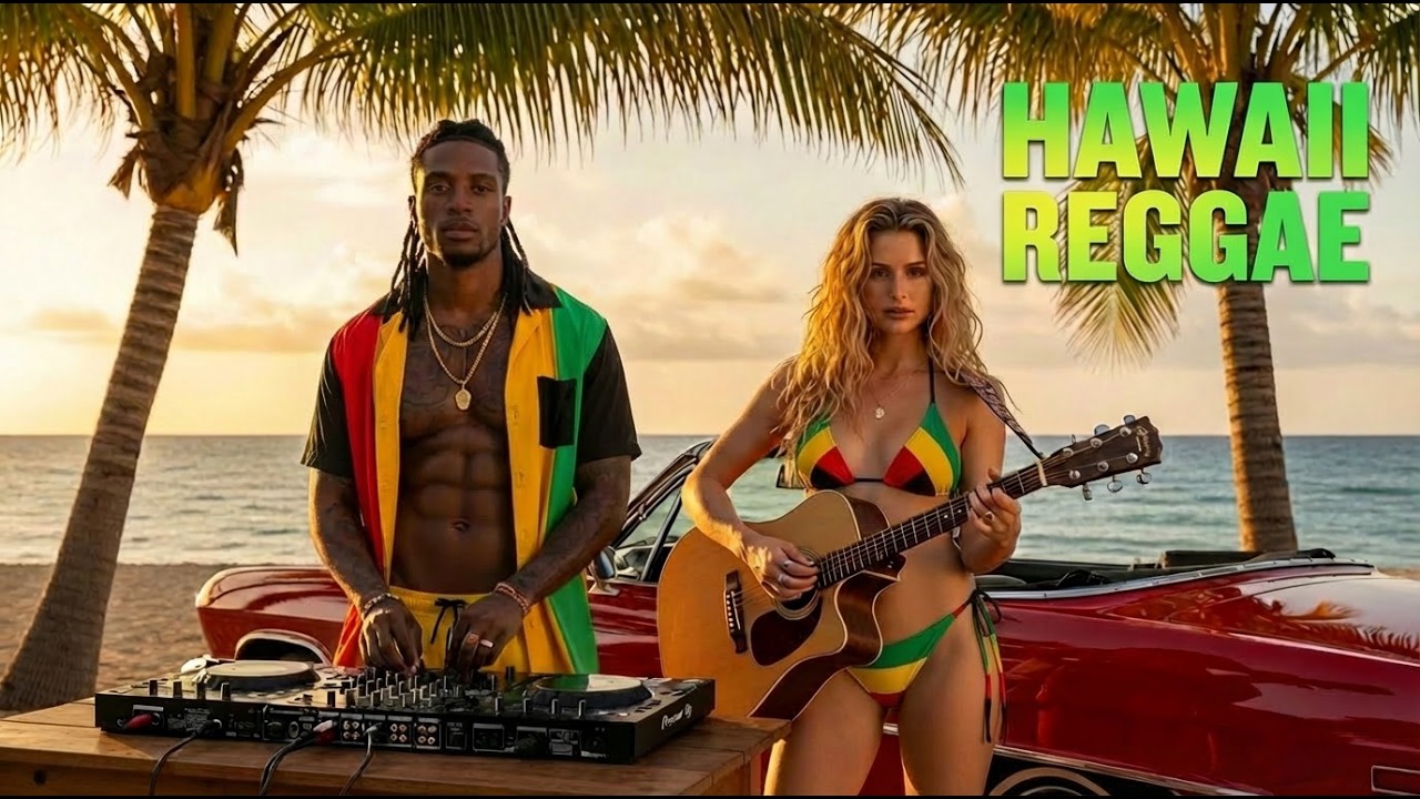 🌺 Aloha Island Reggae – Smooth Hawaiian Music for Relax & Light 🌊