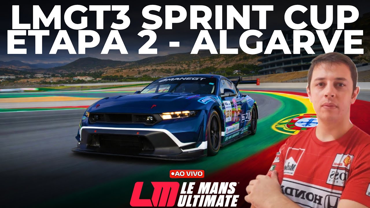🔴LMGT3 SPRINT CUP-ETAPA 2 EM PORTIMAO❗aula❗treinamento ❗pintura ❗loja