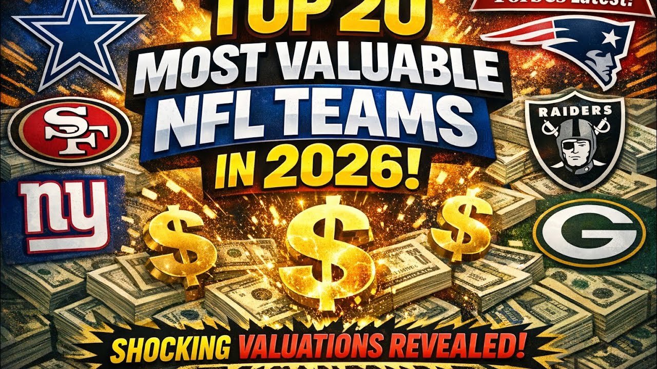 Top 20 Most Valuable NFL Teams in 2026 – Shocking Valuations Revealed (Forbes Latest)