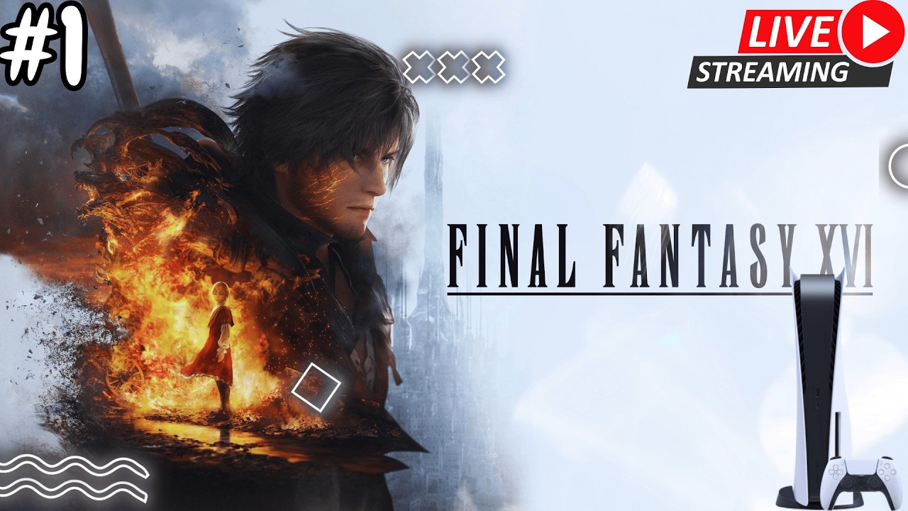 🔴#170 | Final Fantasy 16 (Part 1) | Pertama Kali Main Final Fantasy 16! | Indonesia PS5