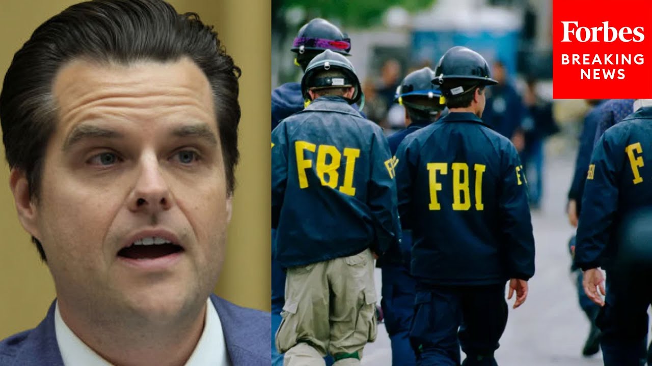 'This Stuff Is Crazy—Americans Are Being Targeted': Matt Gaetz Tears Into The FBI