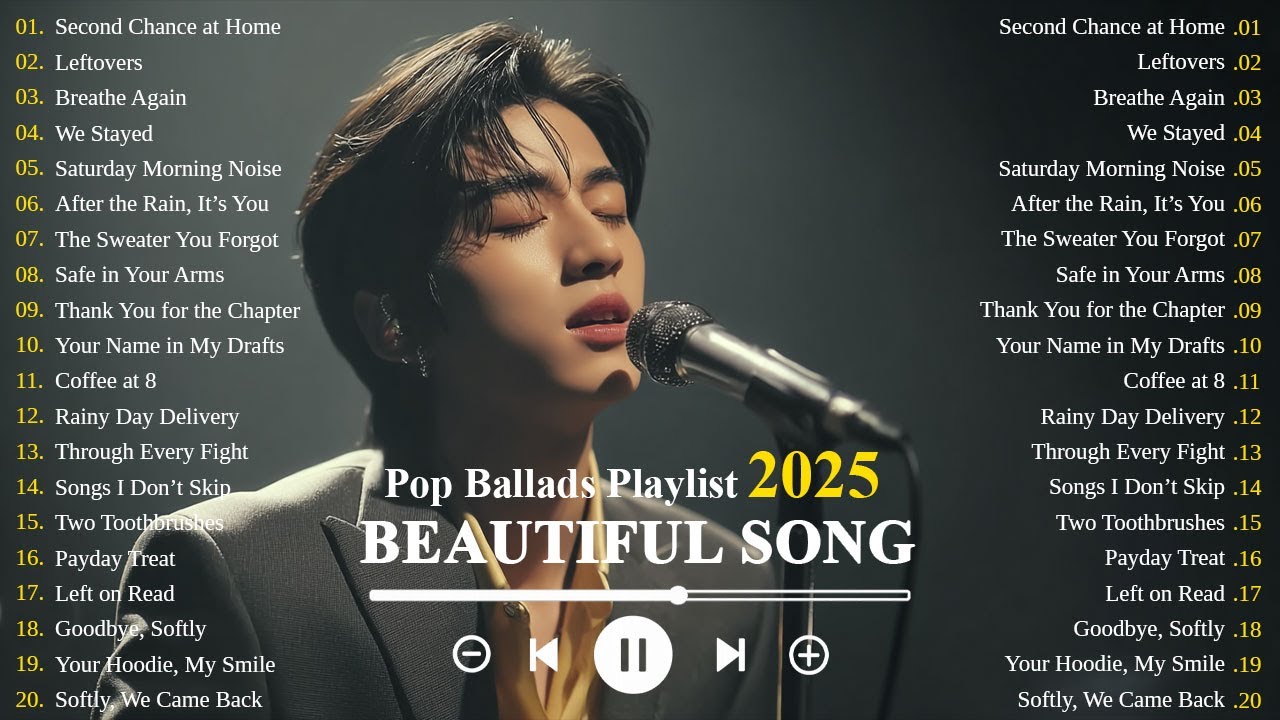 Beautiful Love Songs 2025🎵 | Easy-Listening & Emotional Ballads❤️ | K-Drama OST Style