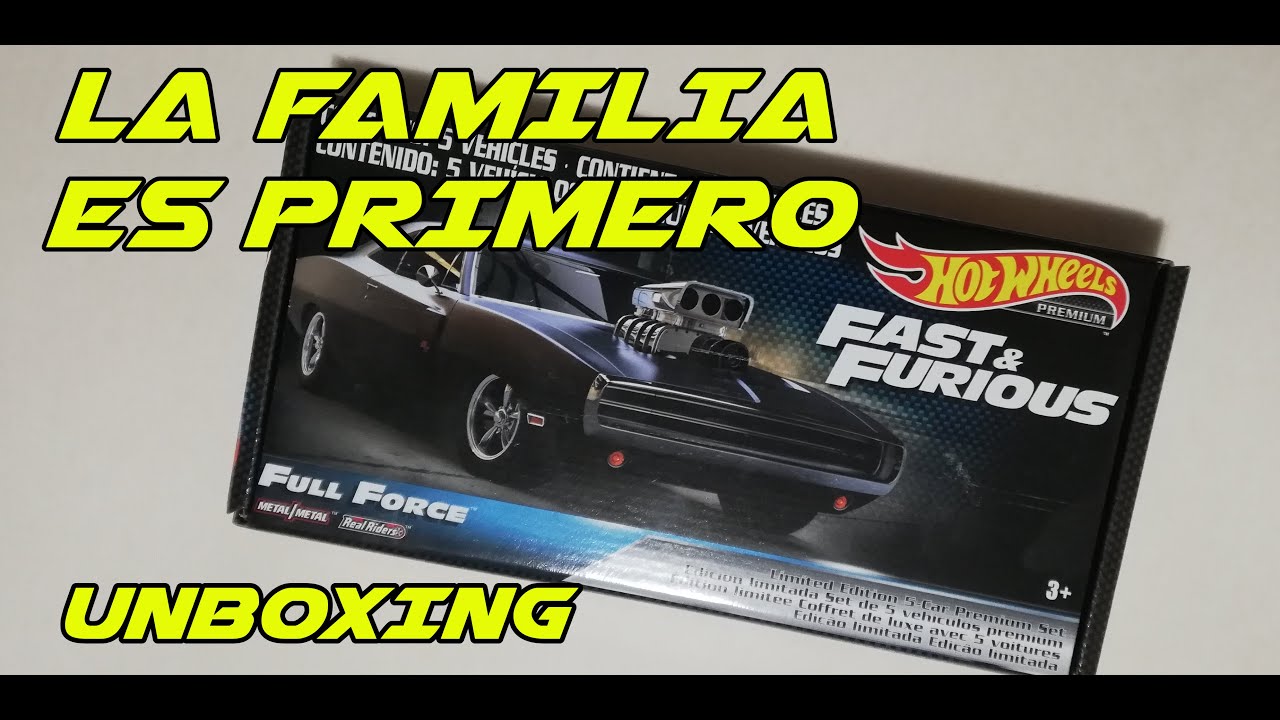 Unboxing #2 Fast And Furious Full Force