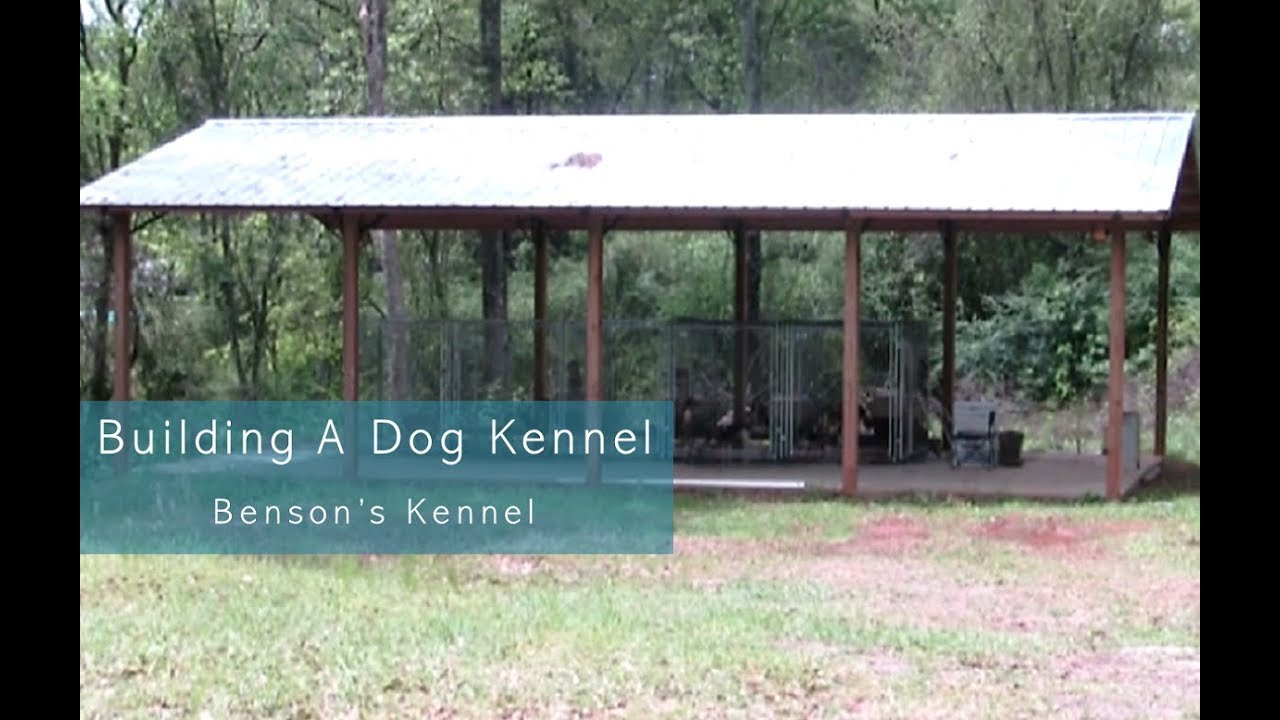 Строительство собачьей будки | Benson's Kennel