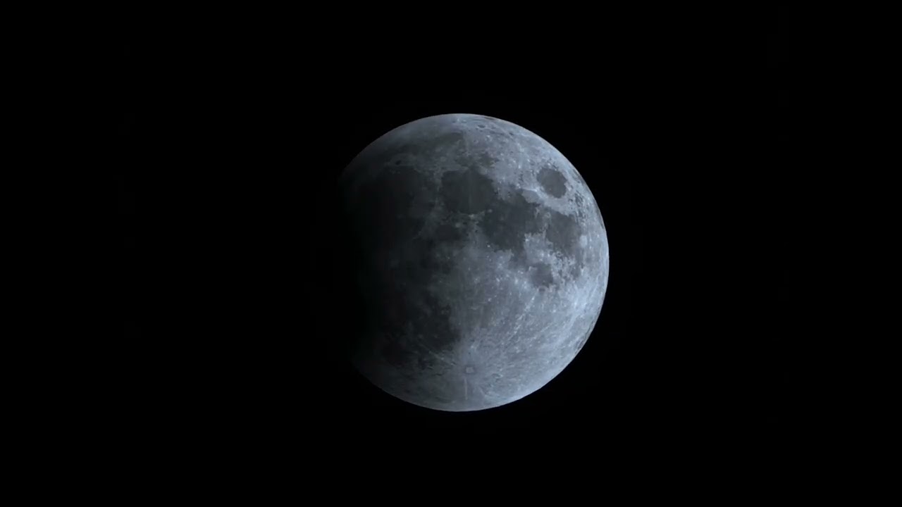 Moon - sad timelapse video 🌕 Eclipse Blood moon until clouds 😭☁️ 2026 03Mar 00:30-04:00