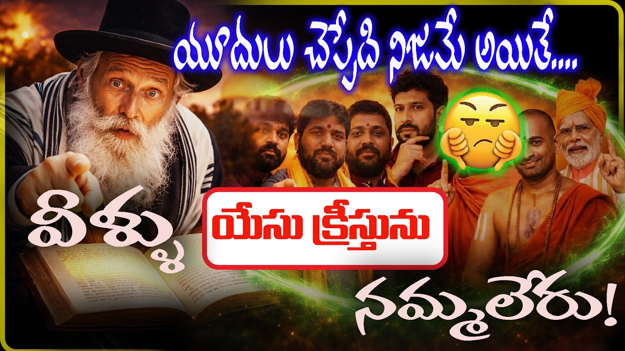 💥👉యూదులు చెప్పేది నిజం అయితే | వీళ్ళు యేసును నమ్మలేరు | Jews Book Secrets Revealed | #facts