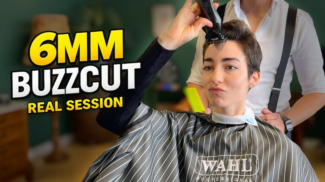 DOES SHE GET A BUZZCUT? Her own choice to cut it all off!