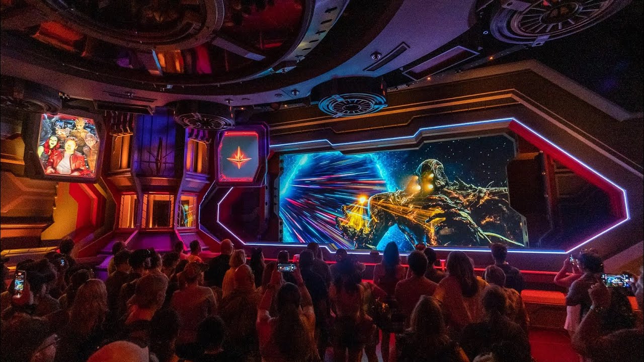 Guardians of the Galaxy: Cosmic Rewind FULL Pre-Show Experience