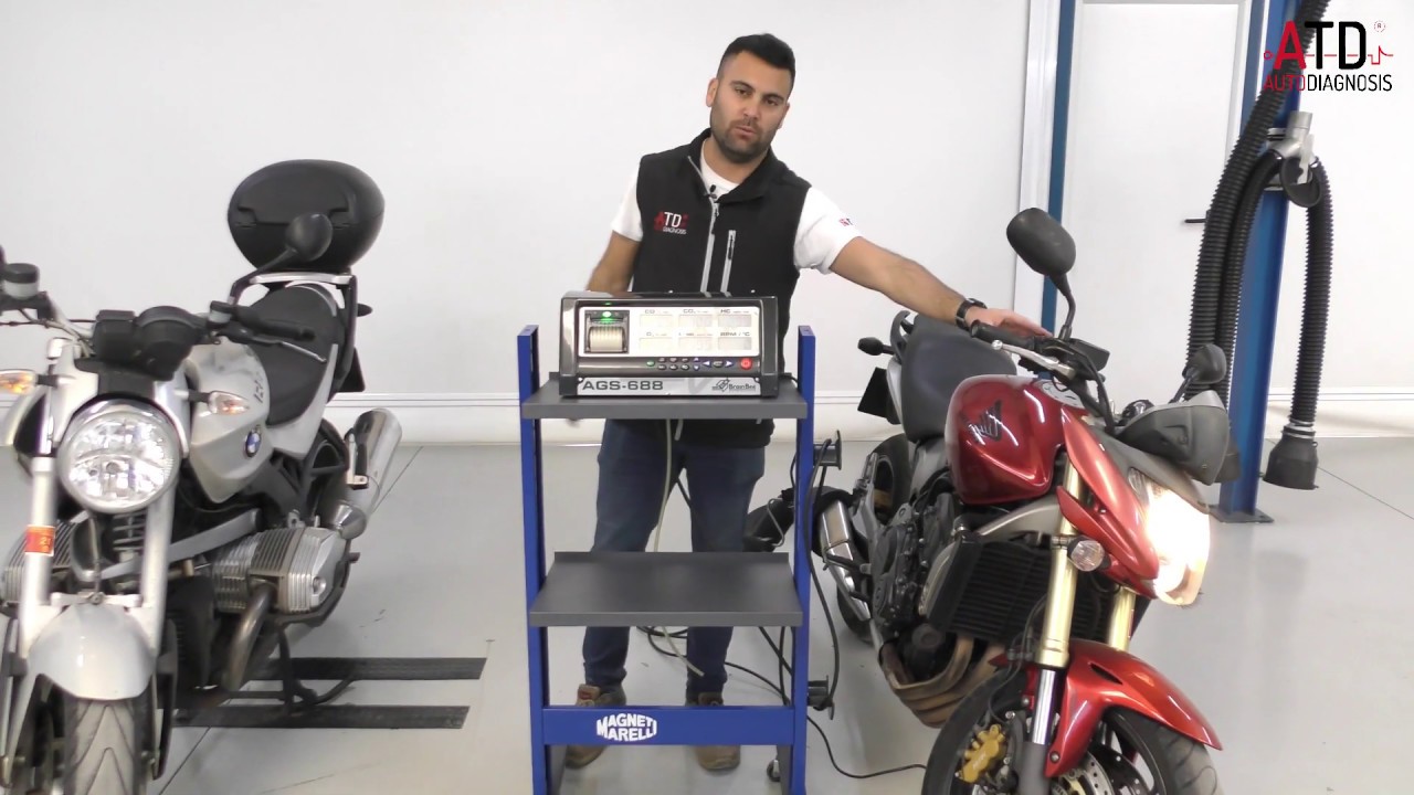 Monóxido de carbono (CO) en motos.