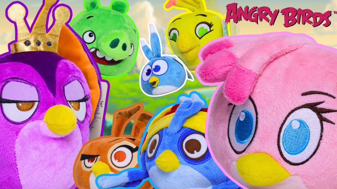 Angry Birds Stella Set - Angry Birds Plush