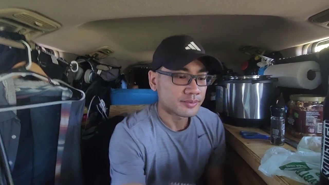 Day in Van Life: Cooking, Thinking, and Surviving