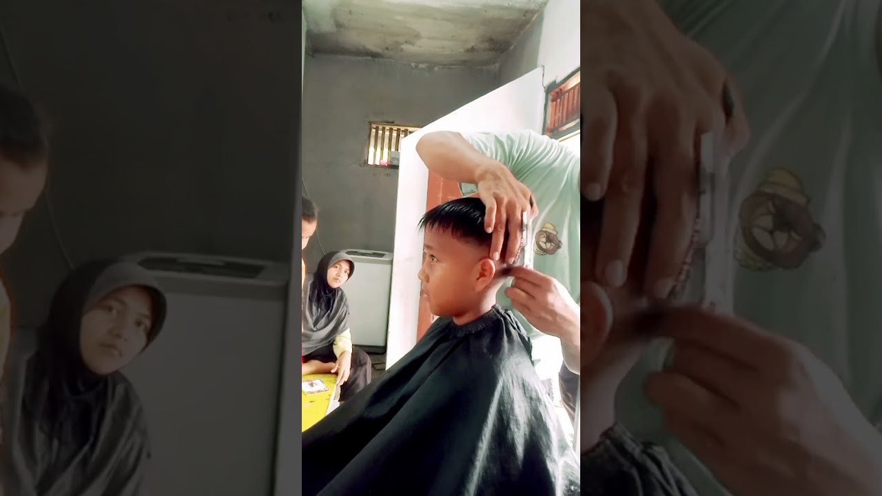Bikin potongan Rambut 2jari