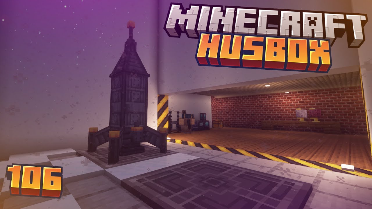 PROGRAM LOT&Oacute;W KOSMICZNYCH | Minecraft HusBox ModPack #106 | Sezon 8