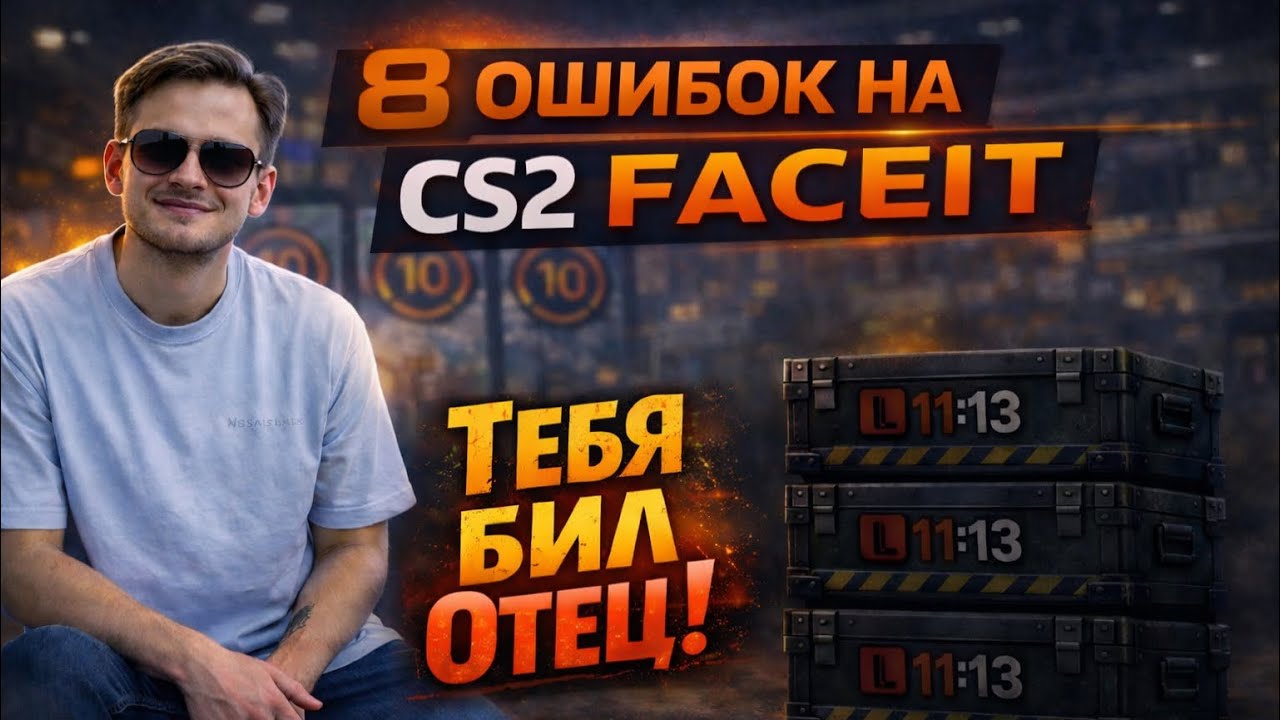 Как играть Faceit CS2: 8 ошибок на Faceit, которые убивают ELO