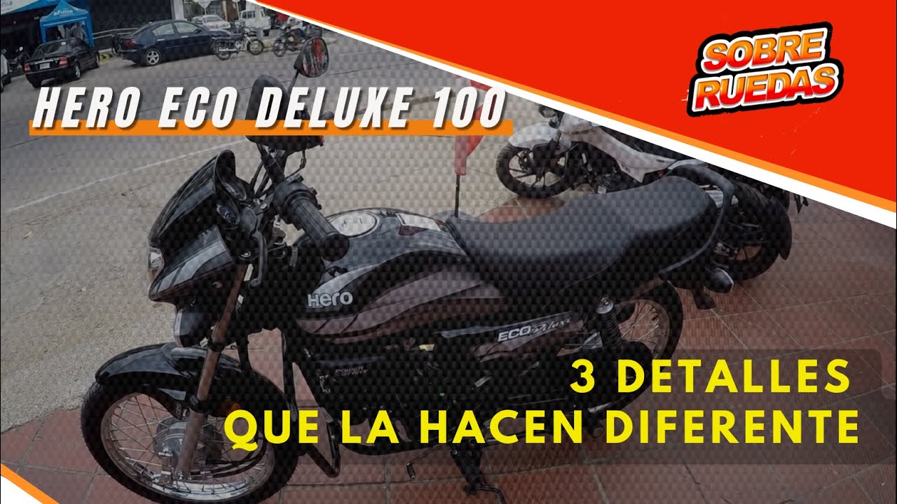 HERO ECO Deluxe 100 Modelo 2023 😏 3 Interesantes detalles