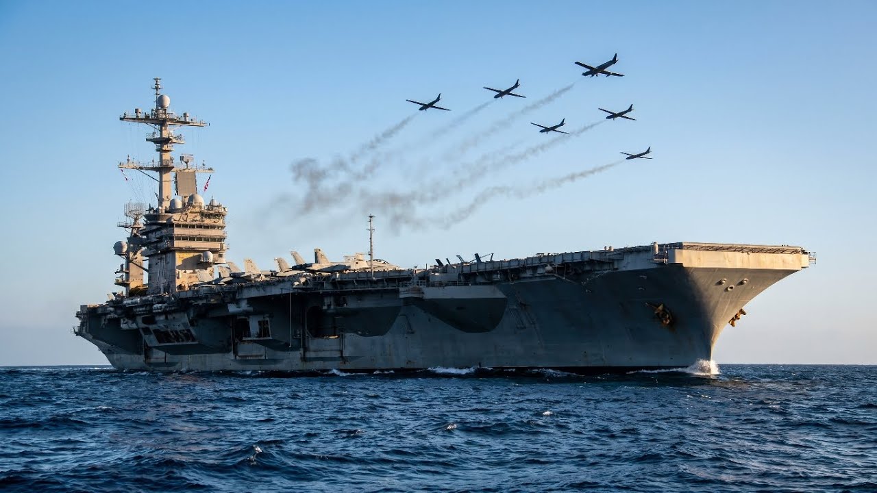 How Iranian 200 Drones Almost Destroyed a US Carrier?
