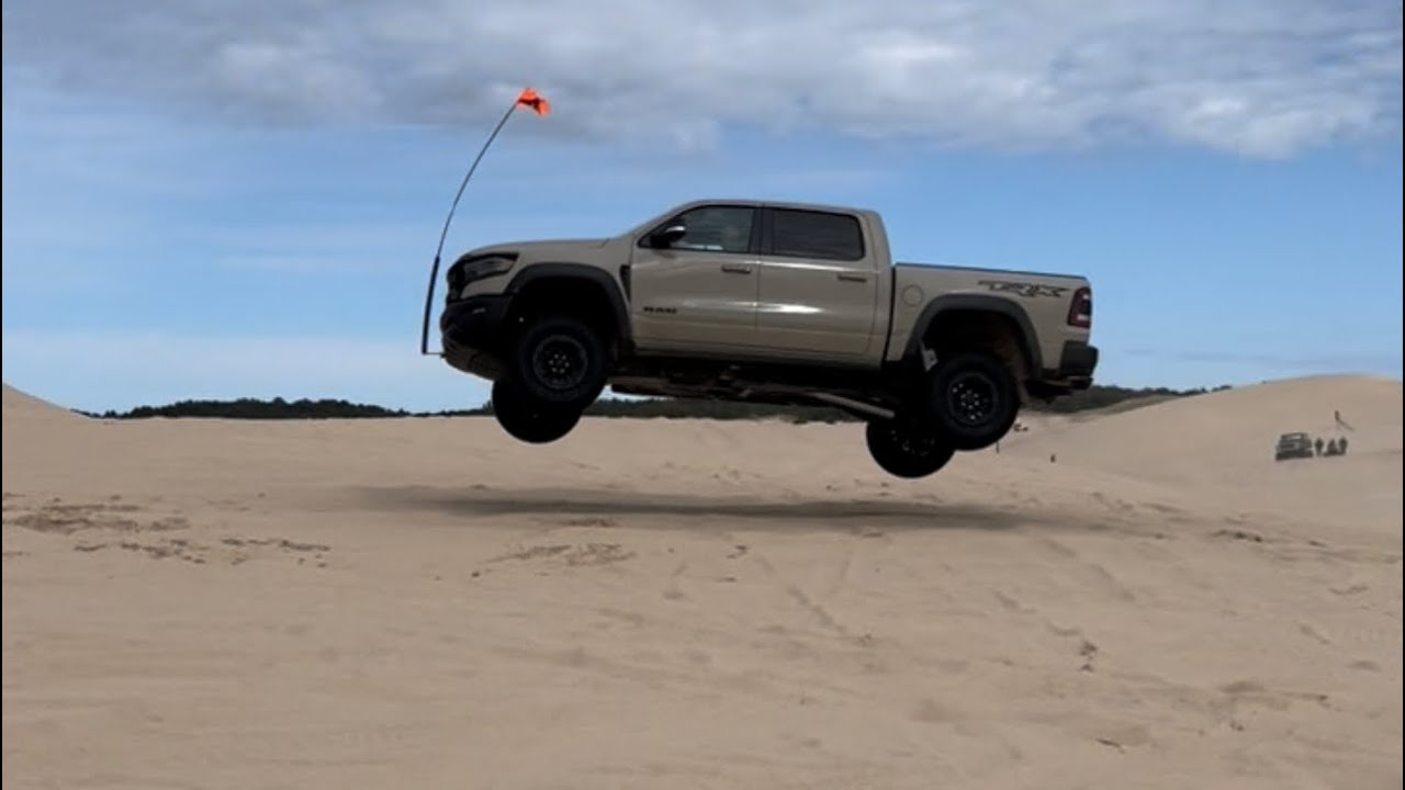 Ram TRX Sandblast playing at Silver Lake Sand Dunes