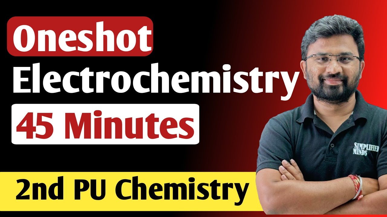 Electrochemistry Oneshot | 2nd PU Chemistry Exam 2025