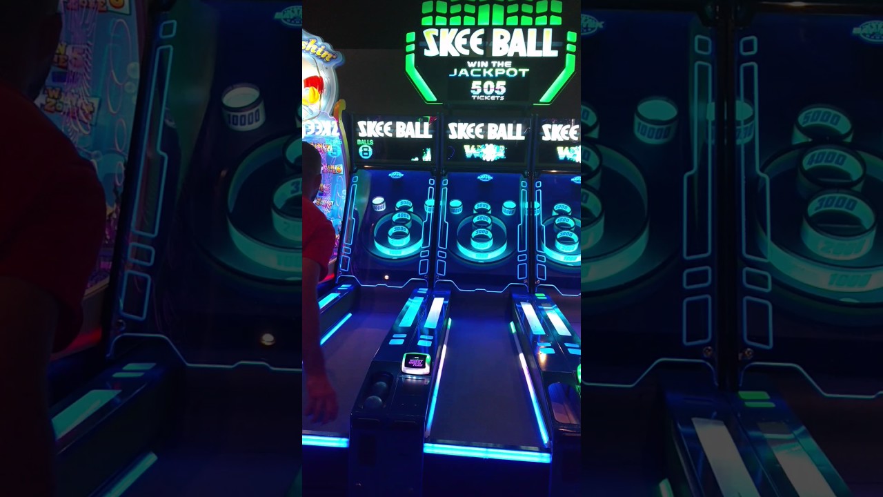 Najlepszy gracz w skeeball w historii.