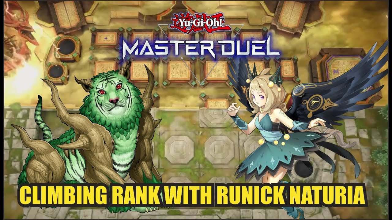 Climbing Rank with Runick Naturia Deck ~ Yu-Gi-Oh! Master Duel Season 41