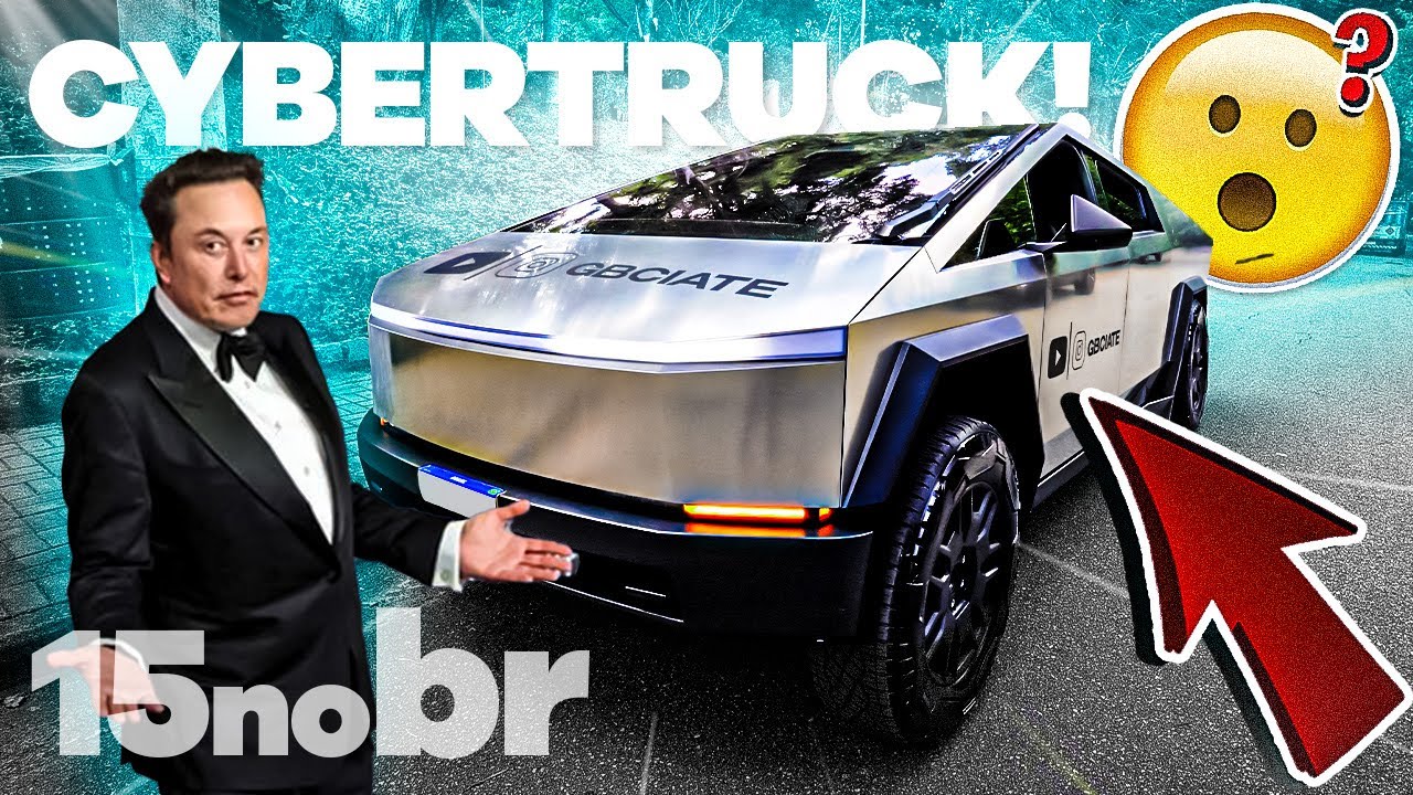 MEU NOVO BRINQUEDO!!🔥🚀 TESLA CYBERTRUCK DE 610CV!! APENAS 15 NO BRASIL!!🇧🇷