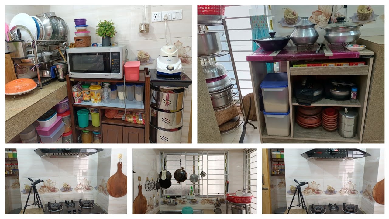নন মডিউলার কিচেন অর্গানাইজেশন আইডিয়া | Simple Kitchen Tour & Storage Hacks | Rahima’s Kitchen