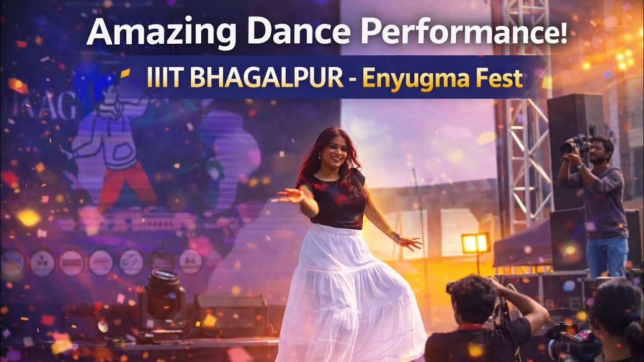 Stunning Girls Dance Performance 🔥 | Enyugma Fest 2026 | IIIT Bhagalpur