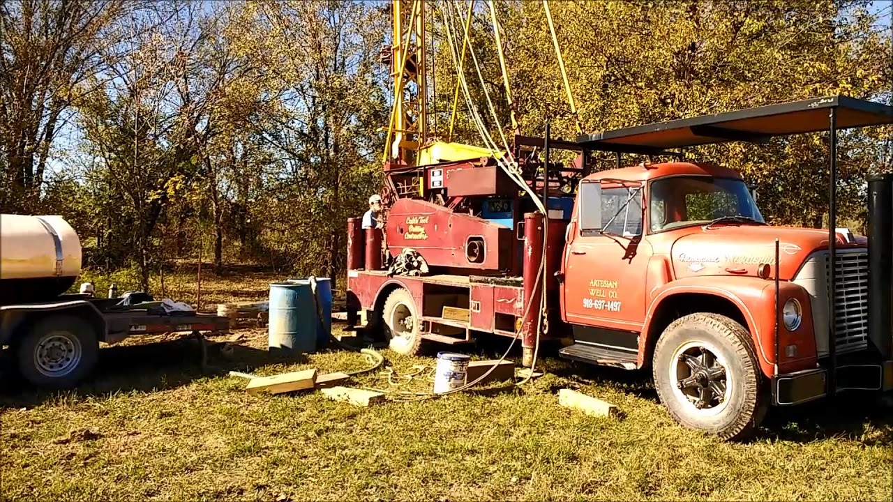 Drilling for Water with a 1963 Cable Tool