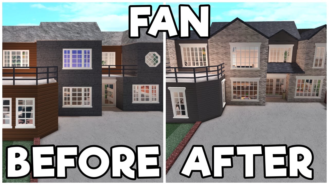 Renovating MY SUBSCRIBER'S HOUSE On Bloxburg