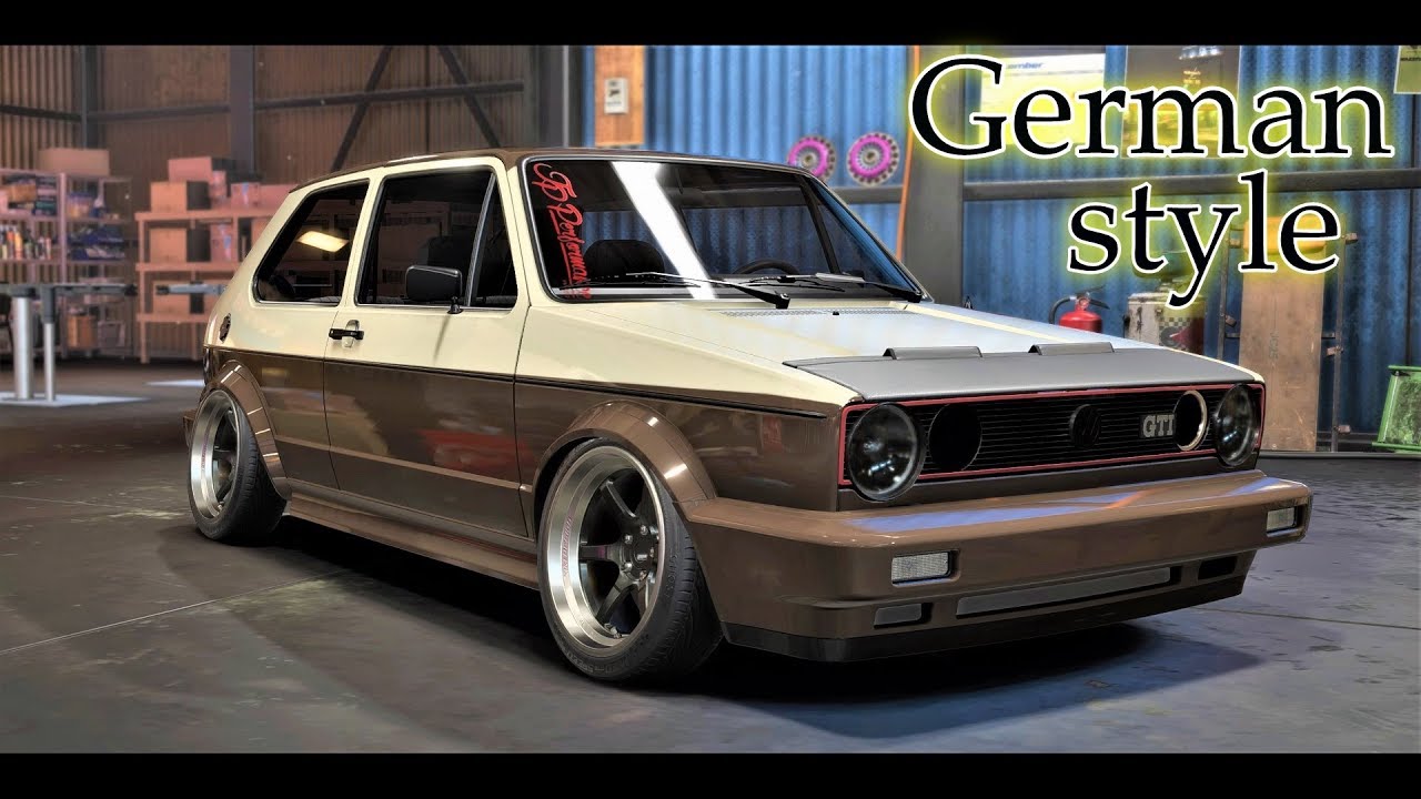 NFS Payback custom Golf 1 German style