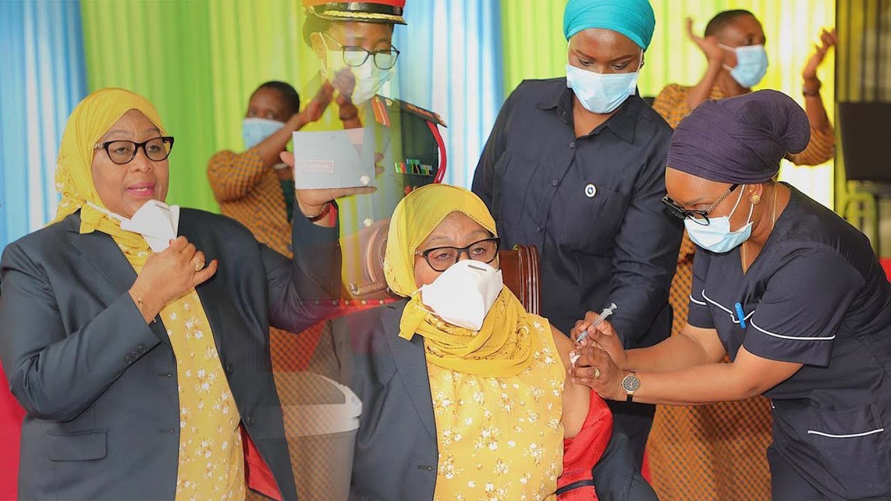 RAIS SAMIA AKIPATA CHANJO YA UVIKO -19/ UZINDUZI WA CHANJO RASMI