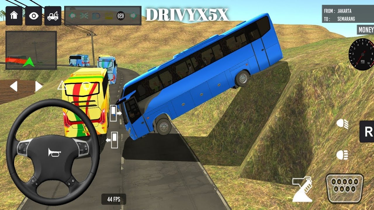 Indonesia Coach bus driving 💥🤩 | Euro bus simulator 2026 Android gameplay #game 1 Part 47