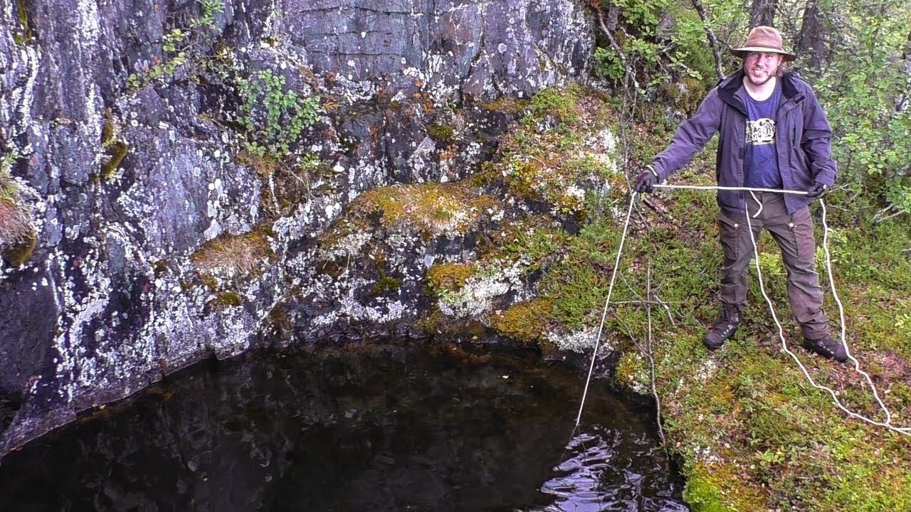 Arctic historical wilderness mine - Exploring & Magnet fishing