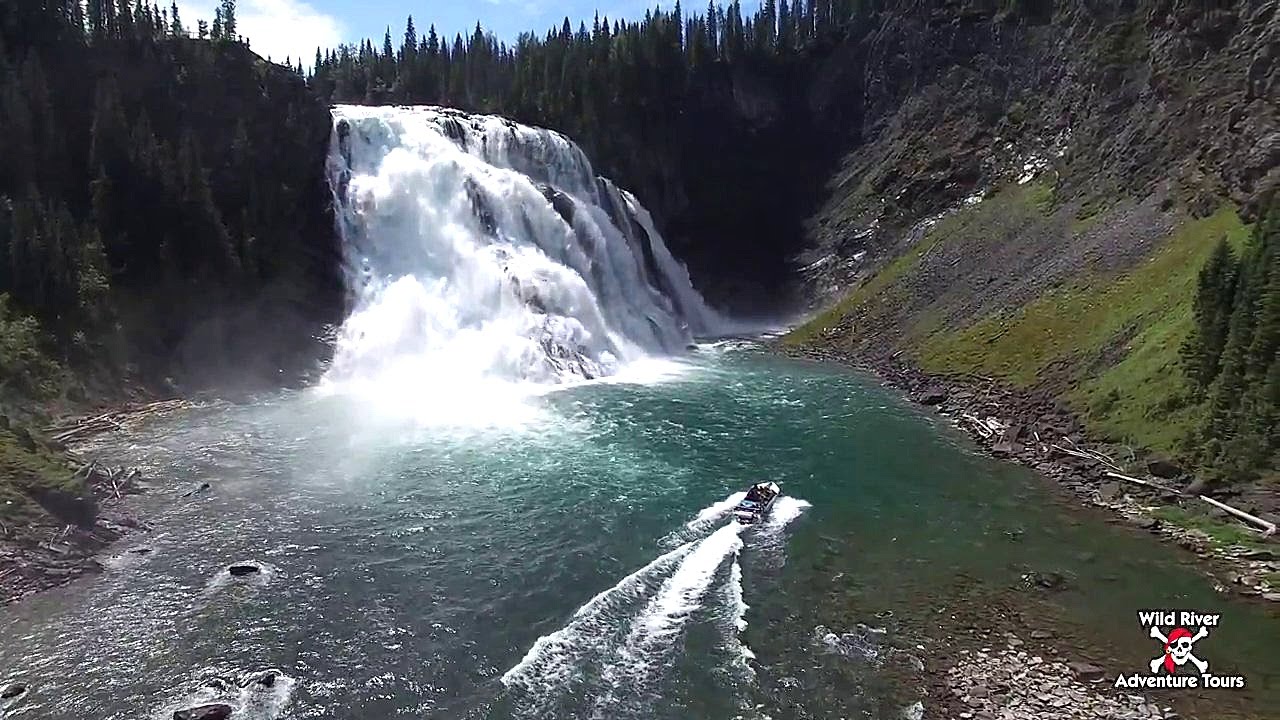 Riverboat Trip to Kinuseo Falls with Wild River Adventure Tours - Tumbler Ridge, British Columbia