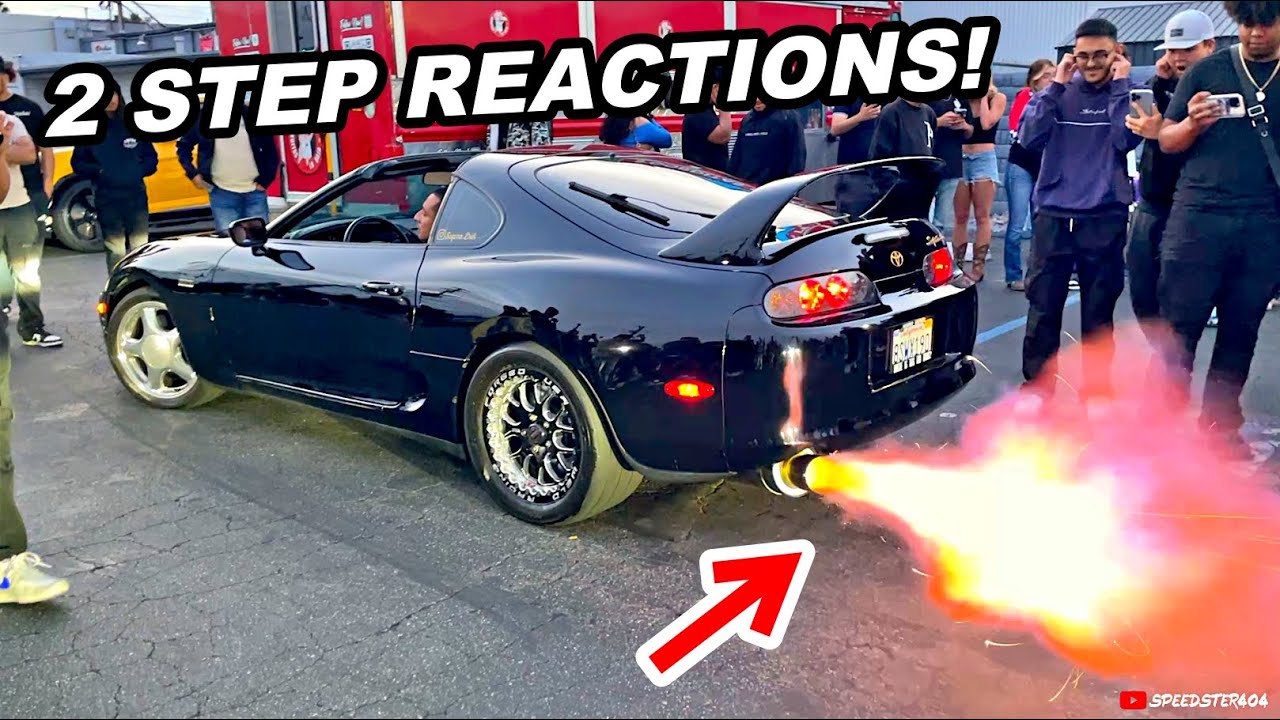 Scaring People With Loud Supra 2 Step!