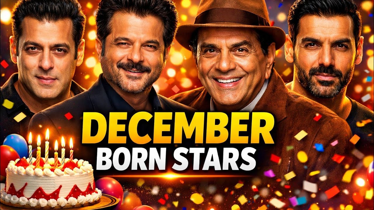 December Born Bollywood Stars | Full List 🔥| GupshupNaka | Birthday 