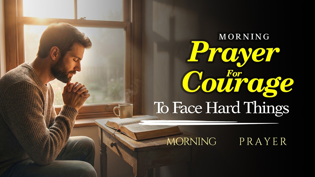 Morning Prayer For Courage To Face Hard things | Powerful Prayer for Focus | Morning Prayer