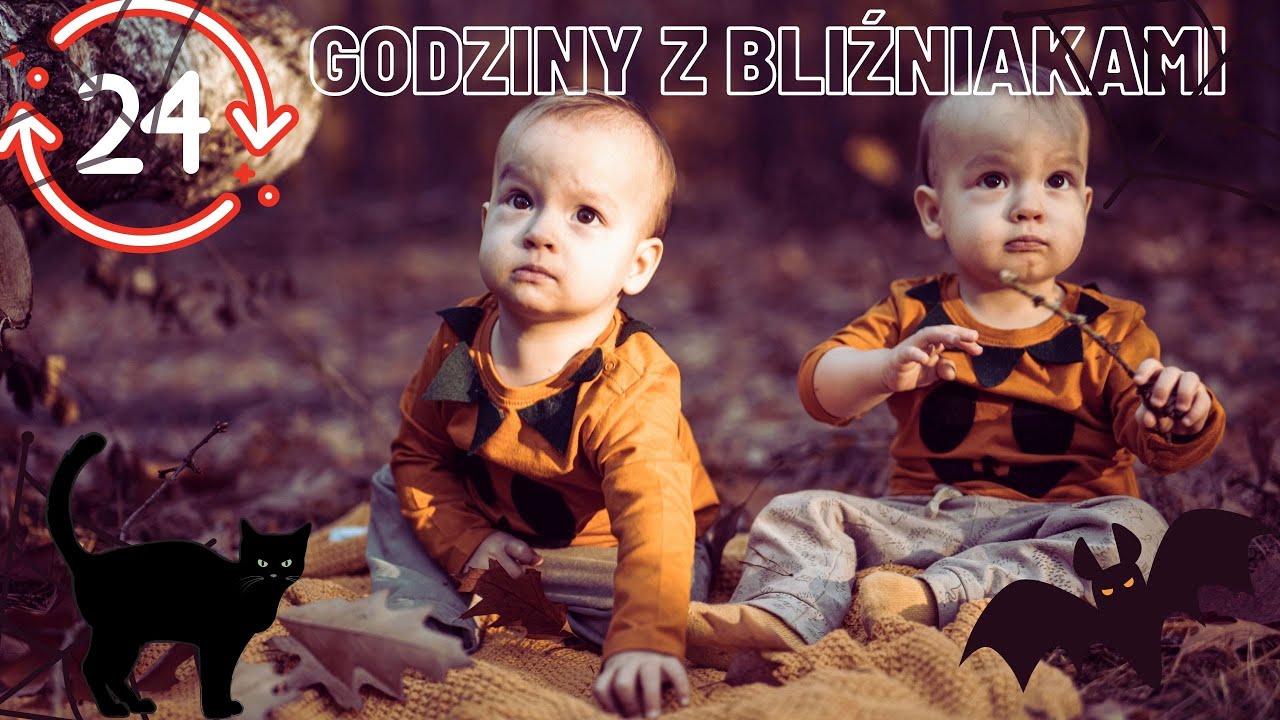24 godziny z bliźniakami! - vol.3 - ROCZNIAKI + HALLOWEEN 🎃👻🕸️