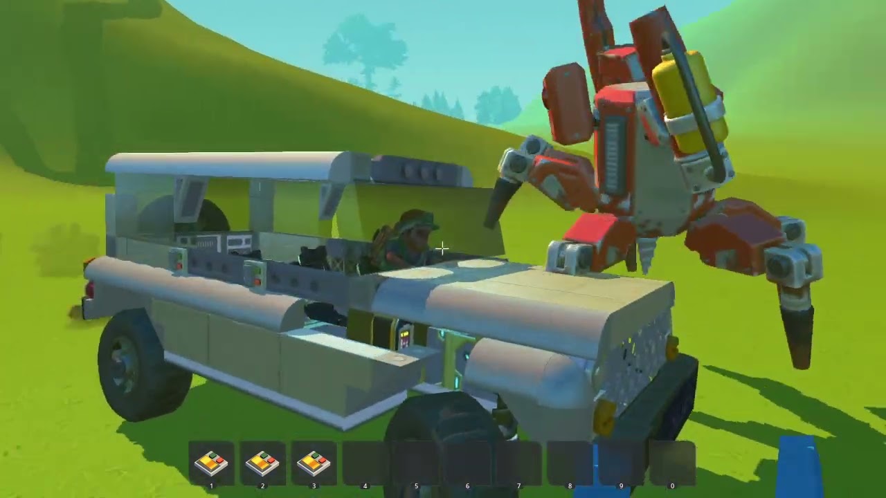 Scrap Mechanic, survival life hack