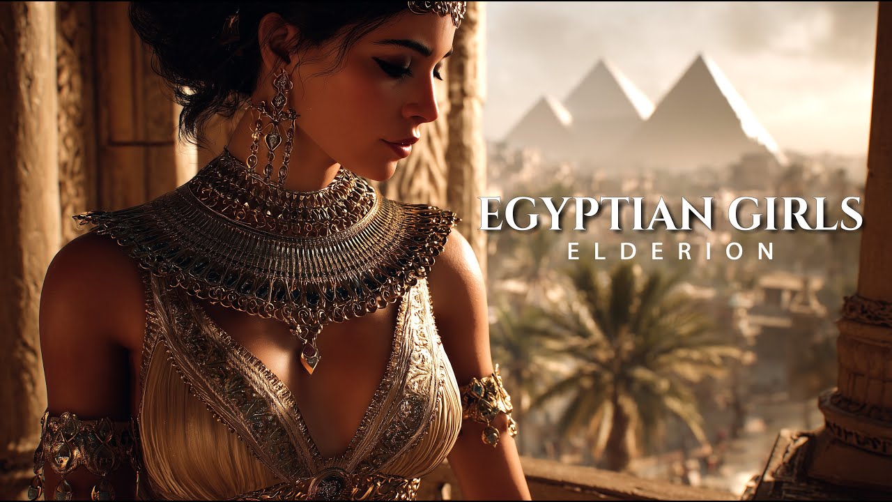 Beautiful Girls of Ancient Egypt - Calm Temple Music for Deep Healing, Relaxation & Meditation