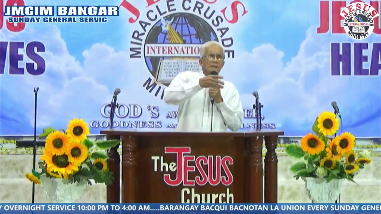 JMCIM Preaching: By Beloved Ordained Preacher Nanding Manalang