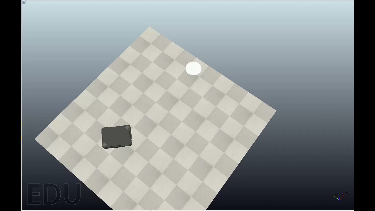 Implementação de SDNL na simulação - Teste de atração ao alvo